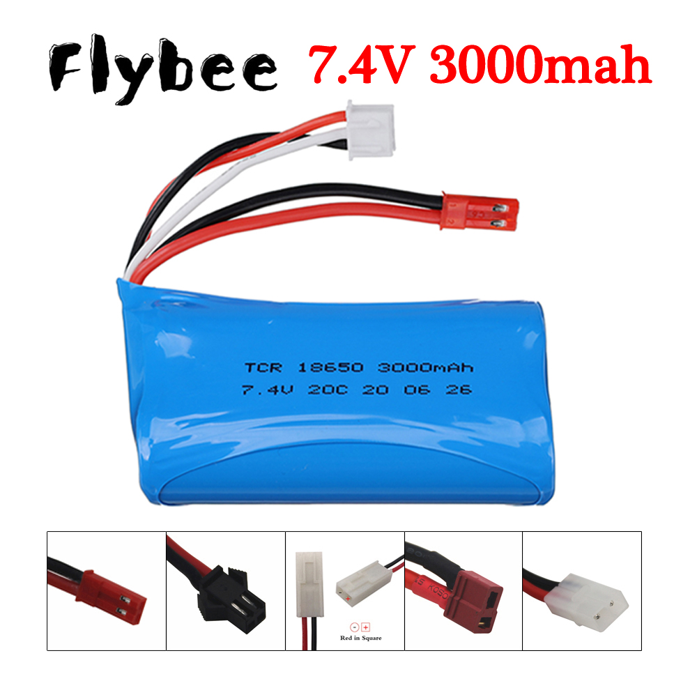 7.4V 3000mAh 18650 Li-ion Bate - Drone Battery Lipo recension och pris