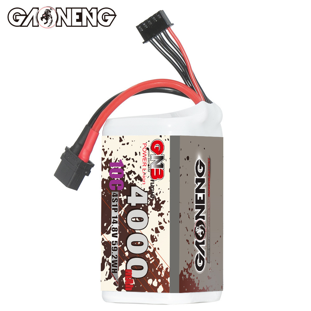 GNB 4000mAh 4S 14.8V 10C 20C W - Drone Battery Connector recension och pris